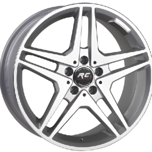 RC232 9X18 5X112 ET38 66,6 SILVER (ARKA)