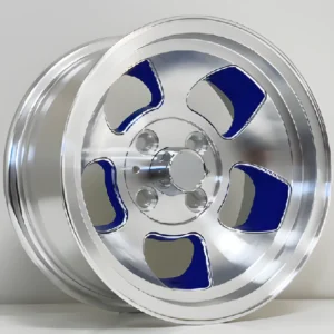 EXP-E2301 6,5X13 4X98 ET-10 60,1 BLUE MACHINED+MILLING