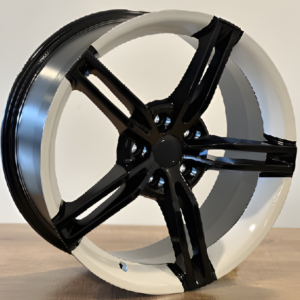 RC1186 8,5X19 5X108 ET40 73,1 BLACK/WHITE