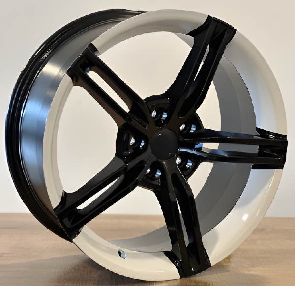 RC1186 8,5X19 5X114,3 ET40 73,1 BLACK/WHITE