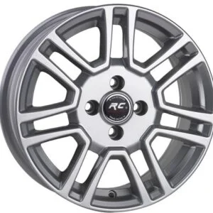 4X108 6.5X15 RC-237 ET35 63.4 SILVER