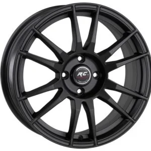 4X100 7.5X17 RC-282 ET35 67.1 MATT BLACK