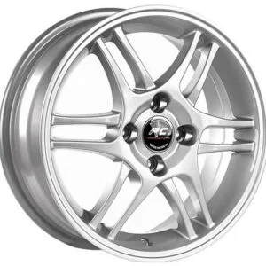 4X100 5.5X14 RC-404 ET40 56.1 SILVER