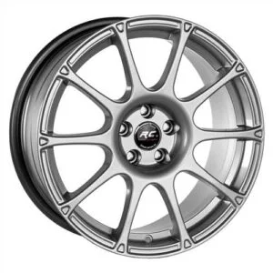 4X100 7.5X17 RC-518 ET35 67.1 SILVER