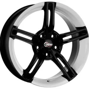 5X110 8X18 RC-1186 ET40 73.1 BLACK/WHITE