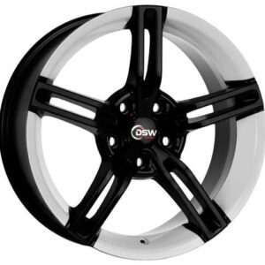 5X114.3 7.5X17 RC-1186 ET35 67.1 BLACK/WHITE