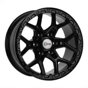 6X139.7 9X17 RC-411 ET-12 110 BLACK