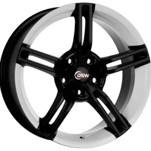 5X98 7X16 DSW-1186 ET35 58.1 BLACK/WHITE